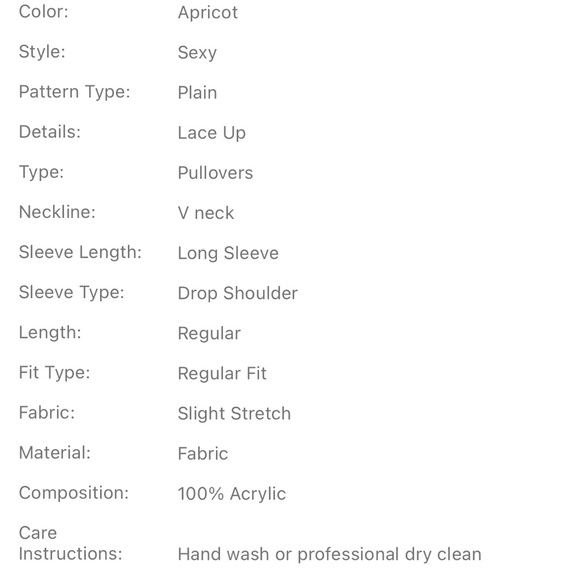 Lace up sweater - Picture 12 of 13